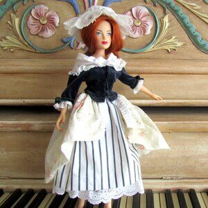 16" DOLL MAID, WENCH COSTUME for TONNER DOLLS, BRENDA STARR, 18th CENTURY OUTFIT